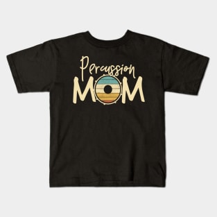 Marching Band - Funny Retro Percussion Mom Gift Kids T-Shirt